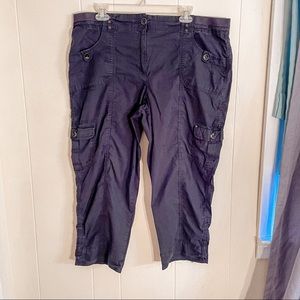 Chico’s Cropped Cargo Pants
